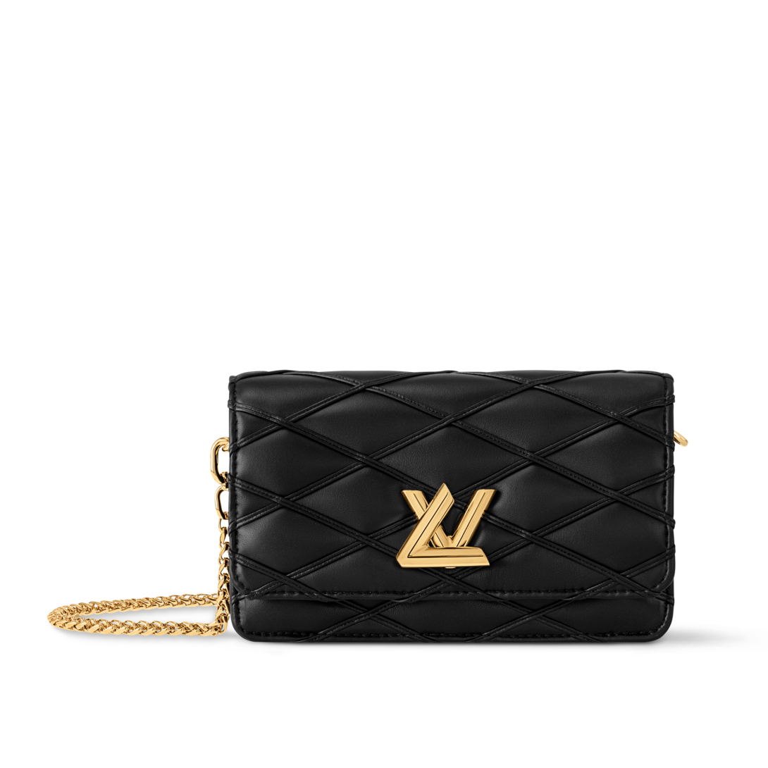 Louis Vuitton Monogram oversized extra large wallet with hotsell Chain